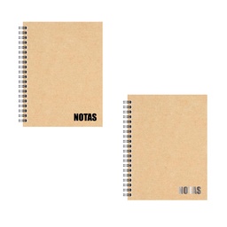 Cuaderno Onix 22x29 Tapa Dura 96Hr Kraft Man Surtido 1 Unidad