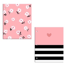 Carpeta N3 Onix Black And Pink Surtido 1 Unidad