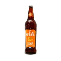 Cerveza Red Rabieta   Botella 710 cc