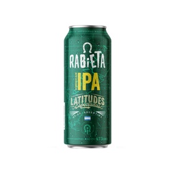 Cerveza Ipa Rabieta   Lata 473 cc