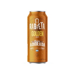 Cerveza Golden Ale Rabieta   Lata 473 cc