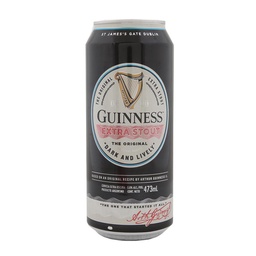 Cerveza Extra Stout Guinness Lat 473 ml