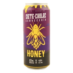 Cerveza Honey Siete Cholas 473ml