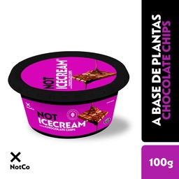 Helado A Base de Plantas Chocolate Chip Not Ice Cream 100 grm