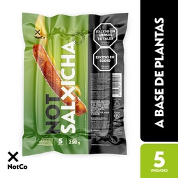 Salchichas A Base de Plantas Not Salxicha 250g