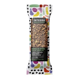 Barra de Avena Cacao Chocolate Íntegra 40g