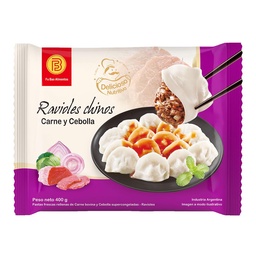 Ravioles Chinos Carne y Cebolla Fu Bao 400g