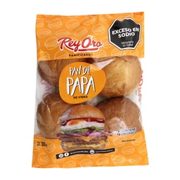 Pan de Hamburguesa de Papa Rey Roro 300g