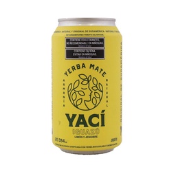 Bebida Gasificada con Yerba Limón y Jengibre Yací 354ml