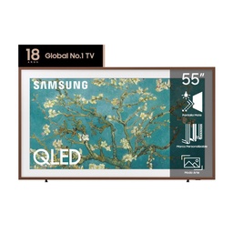 Smart Tv Qled   Samsung 55" 4K The Frame Art Mode Qn55ls03bagczbc