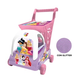 Carrito Supermercado Disney Princesa con Glitter