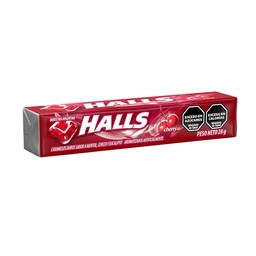 Caramelos Duros Sabor Cherry Halls 28g