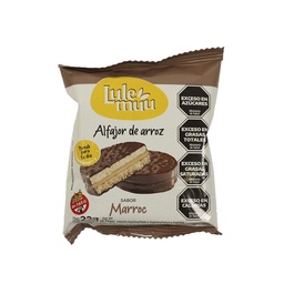 Alfajor de Arroz Relleno Sabor Marroc Lulemuu 22g