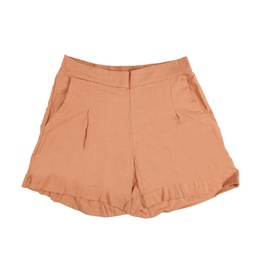 Short  Dama Liso Color Sienna  Talle S