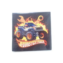 Servilletas de Papel x 20 Unidades Monster Truck