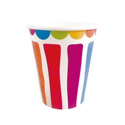 Vaso Polipapel x 6 Unidades Multicolor