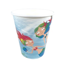 Vaso Polipapel x 6 Unidades Sirenita