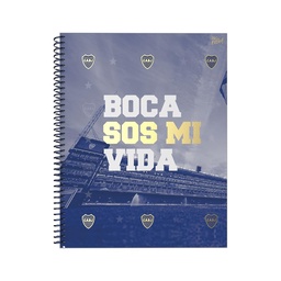 Cuaderno Ppr 21x27 Espiralado Boca