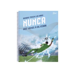 Cuaderno Universitario Ppr Tapa Flexible Campeones