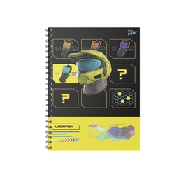 Cuaderno Universitario Ppr Tapa Dura Game Zone