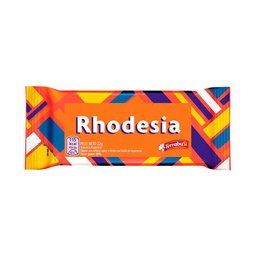 Galletitas Bañada con Chocolate Rellenas Sabor Limon Rhodesia 22g