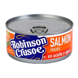 Salmon Trozos en Acei Robinson Cr Lat 140 grm