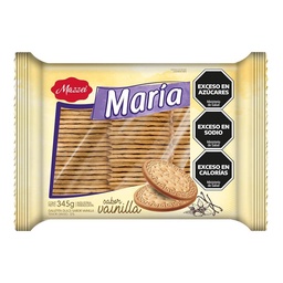 Galletitas Dulces Sabor Vainilla Merienda Maria 345g