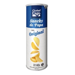 Papas Fritas en Tubo Ciudad Del Lago Sabor Original 140gr