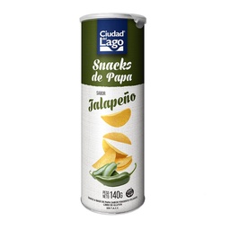 Papas Fritas en Tubo Ciudad Del Lago Jalapeño Picante 140gr