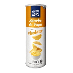 Papas Fritas en Tubo Ciudad Del Lago Queso Cheddar 140gr