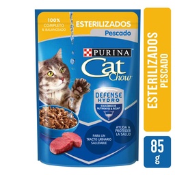 Alimento en Sobres  Purina Cat Chow 85 gr Pescado Esterilizados