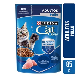 Alimento en Sobres Adultos Purina Cat Chow 85 gr Pollo