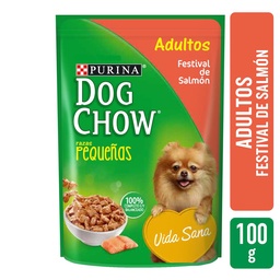 Alimento en Sobre Adultos Purina Dog Chow 100 gr Salmón