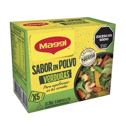 Maggi® Sabor en Polvo Verduras x 5u.