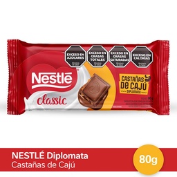 Nestlé Diplomata Chocolate con Castañas x 80 gr