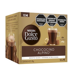 Café Capsulas Chococino Alpino Nescafe Dolce 178g