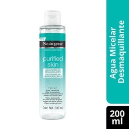 Neutrogena Purified Skin Agua Micelar 7 en 1 x 200 ml.