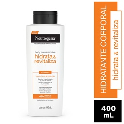 Crema Corporal Neutrogena Body Care Intensive Hidrata & Revitaliza x 400 ml.