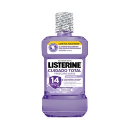 Enjuague Bucal Cuidado Total Frescura Suave Listerine  500ml