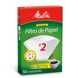 Filtros para Papel N°2 Melitta 30u