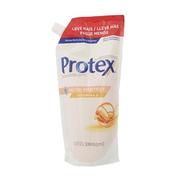 Jabón Líquido para Manos Protex Nutriprotect Vitamina E 500ml