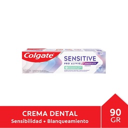 Pasta Dental Colgate Sensitive Proalivio Inmediato Whitening x 90g