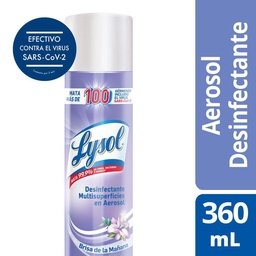 Lysol Aerosol Desinfectante Brisa de La Mañana 360ml