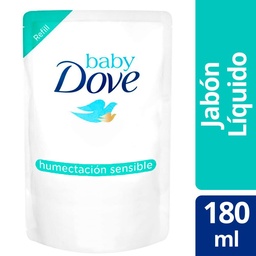 Jabón Líquido Baby Dove Humectación Sensible Refill 180ml