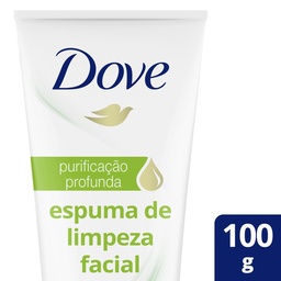 Limpiador Facial Dove Purificación Profunda 100 g