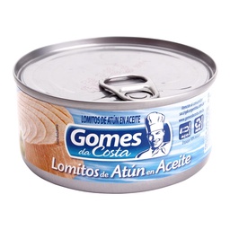 Atun en Aceite Gomes Da Costa Lomitos Lata 170 gr