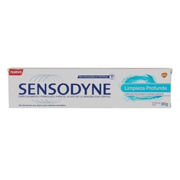 Crema Dental Sensodyne Limpieza Profunda   Pomo 90 gr