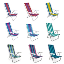 Silla de Playa Aluminio Reclinable Mor 54 cm Varios Colores