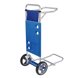 Carrito de Playa Aluminio con Soporte Mor 111 cm Azul