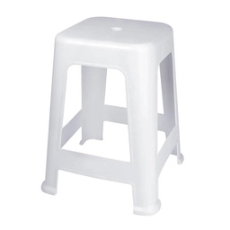 Banqueta Polipropileno Mor 45 cm Blanco